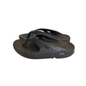 OOFOS Oolala Women's Sandals Size 8 39 Recovery Flip Flops Slip On Arch Comfort